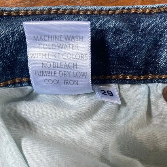 Pistola Womens Blue Denim Mid Rise Modern Slim Skinny Classic Jeans | Revolve 29 - Picture 7 of 14